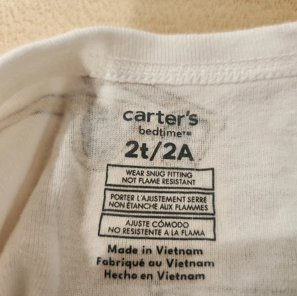 2T Shorties 1 Piece Beach Pajamas - Picture 7 of 8